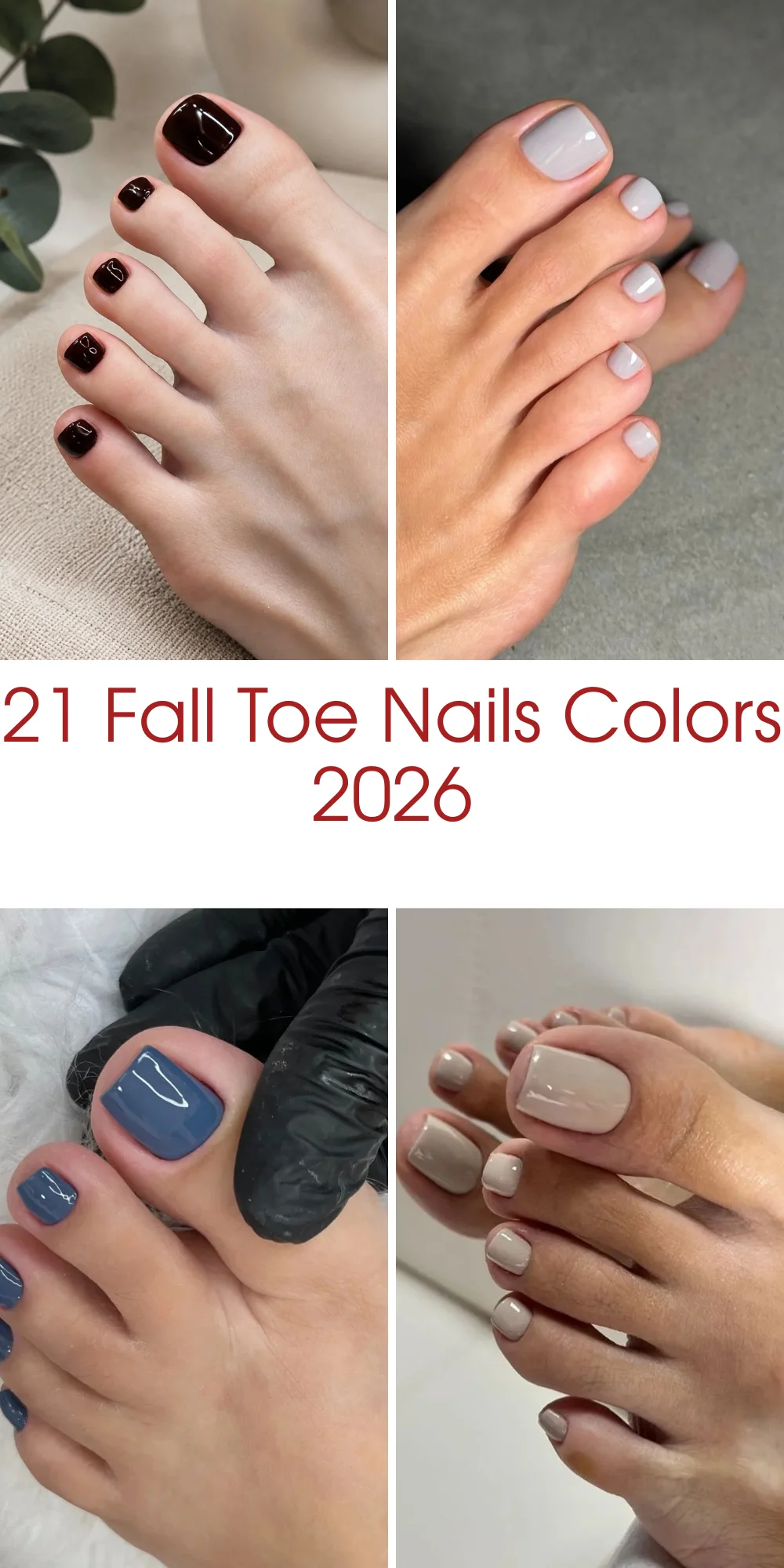 21 Fall Toe Nails Colors 2026: Gorgeous Autumn Pedicure Ideas