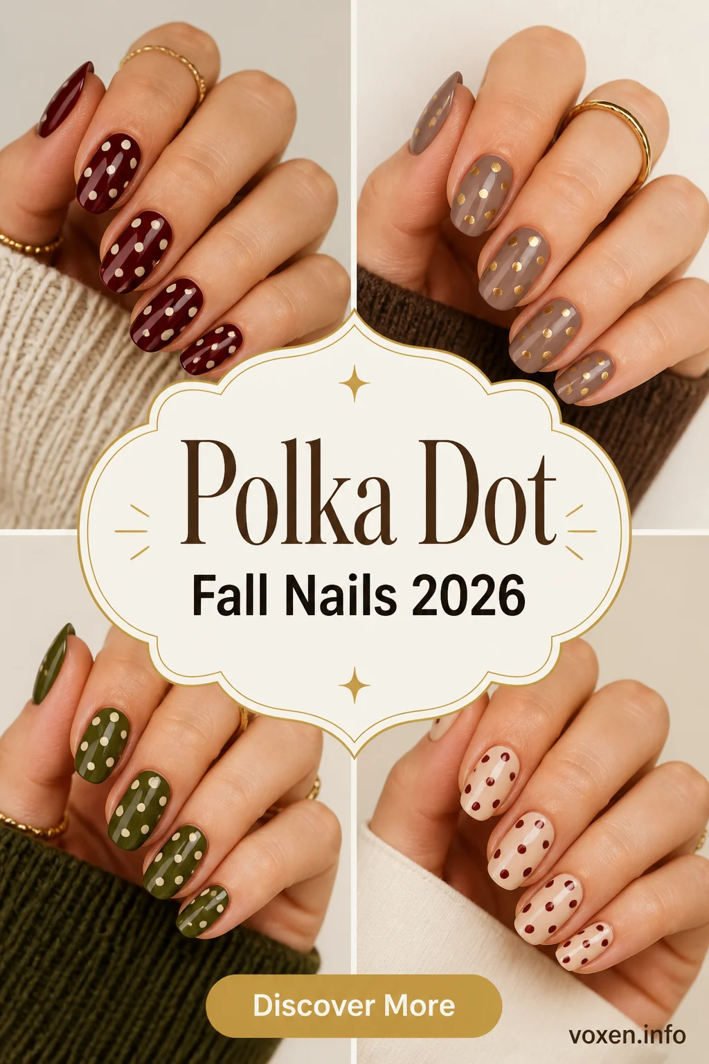 21 Polka Dot Fall Nails 2026: Chic And Cozy Dot Designs