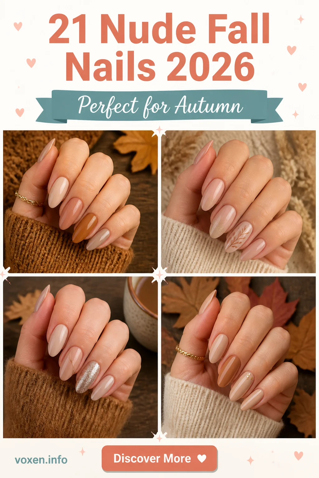 21 Nude Fall Nails 2026: Chic Ideas, Designs & Seasonal Inspo