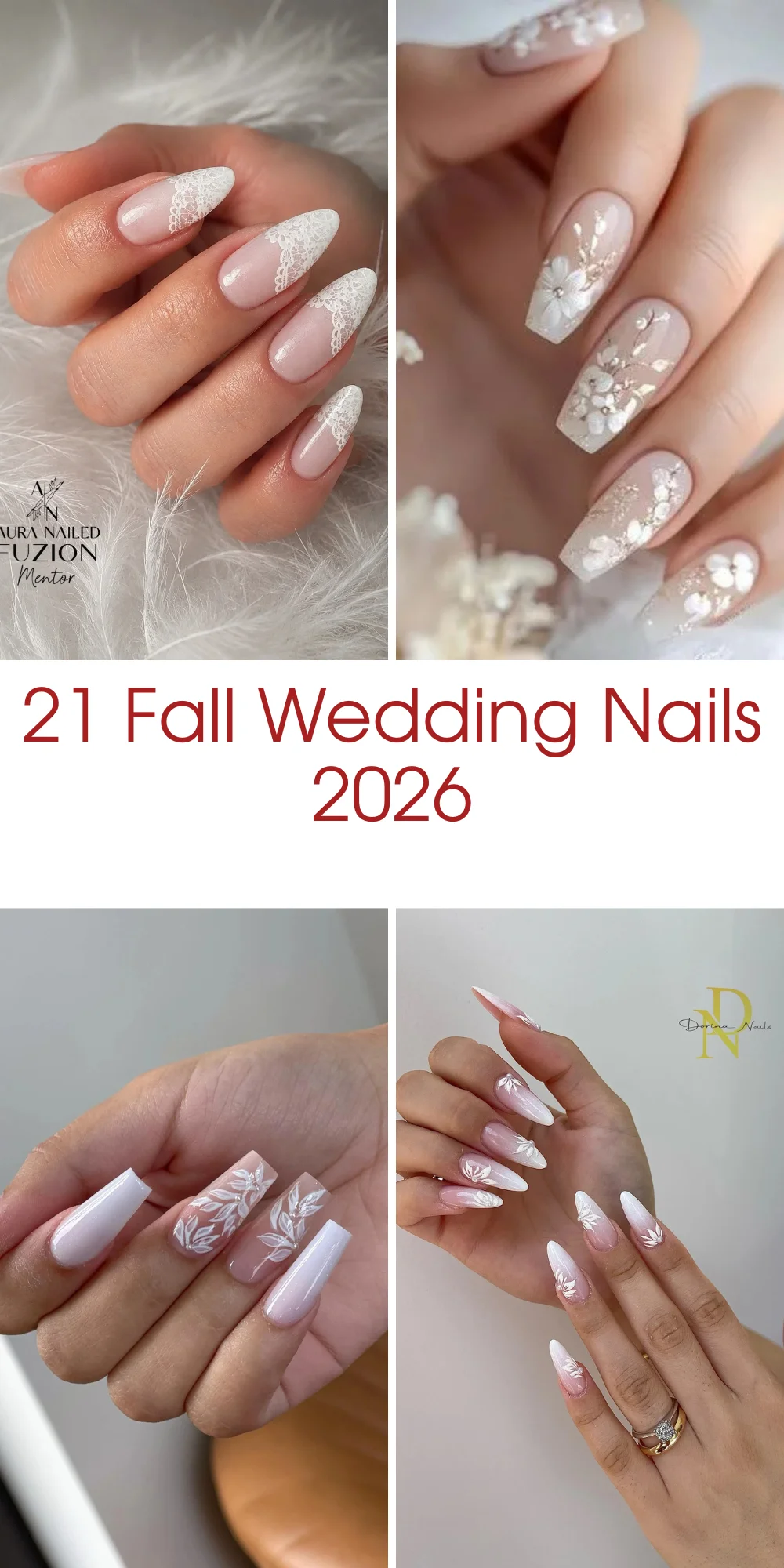 21 Fall Wedding Nails 2026: Elegant Bridal Manicure Ideas for Brides, Bridesmaids & Guests