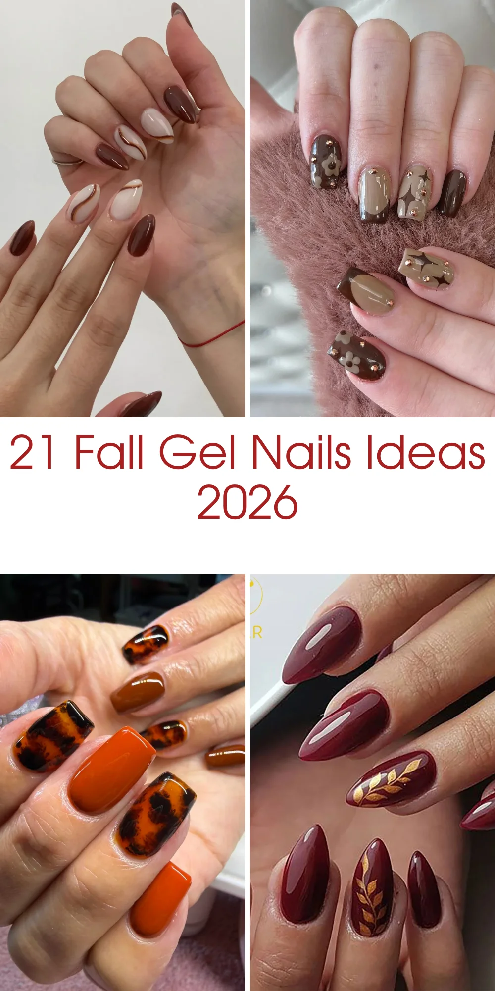 21 Fall Gel Nails Ideas 2026: Chic Autumn Manicure Trends You'll Want to Copy