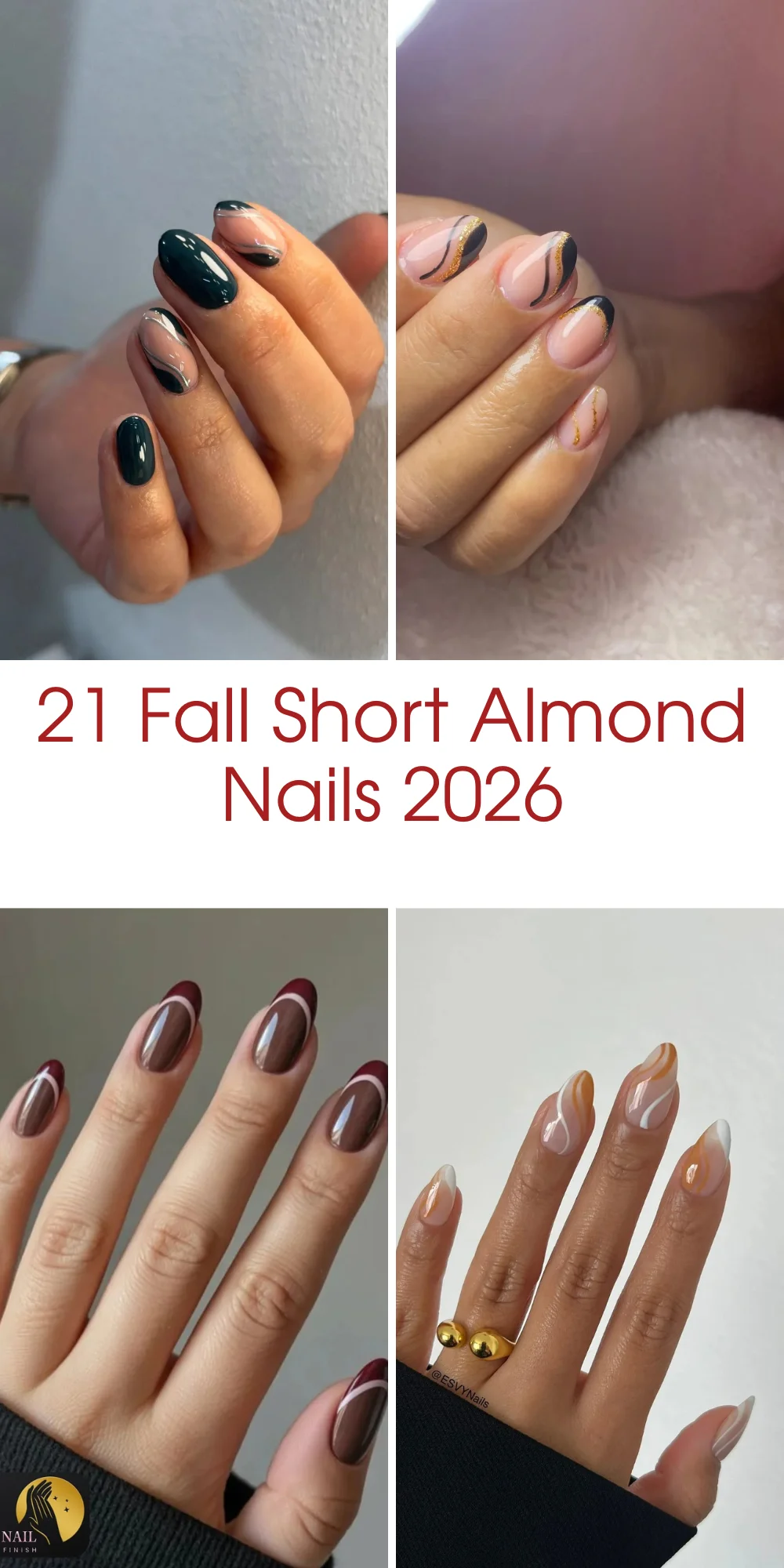 21 Fall Short Almond Nails 2026: Chic Manicure Ideas You'll Want All Autumn