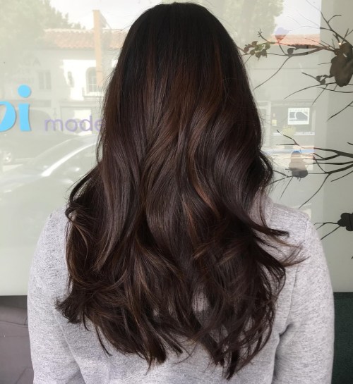 60 Chocolate Brown Hair Color Ideas for Brunettes