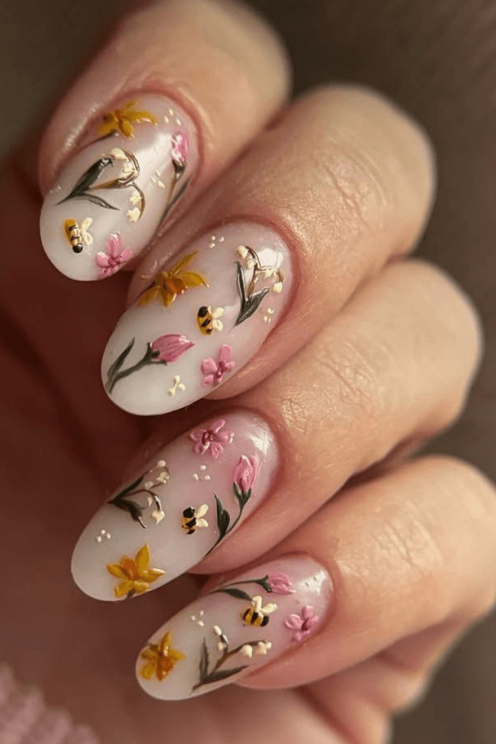 43 Spring Nail Art Ideas to Try in 2026 | Glamour