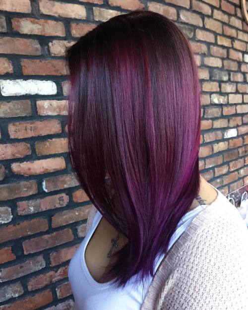 35 Plum Hair Color Ideas to Try Next