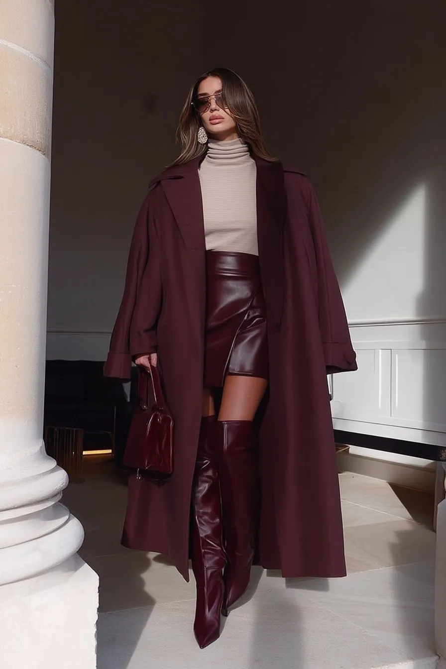 Trendy Burgundy Fall Outfits to Elevate Your Autumn Wardrobe