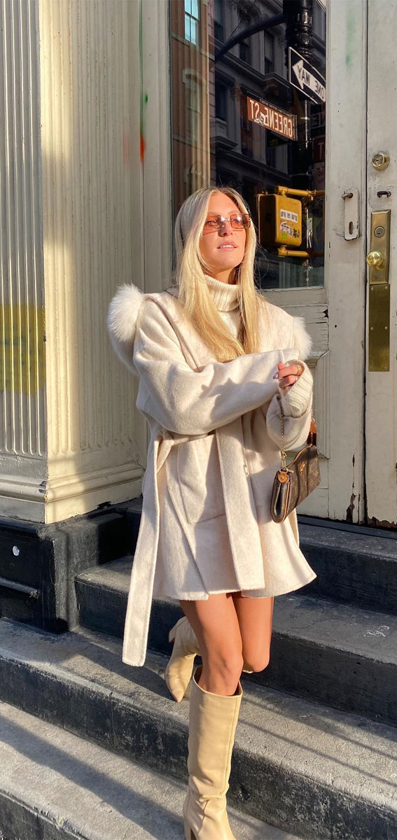 10 Elegance in Neutrals: Mini Skirt Edition 1 - Fab Mood | Colour + Mood + Style Inspiration