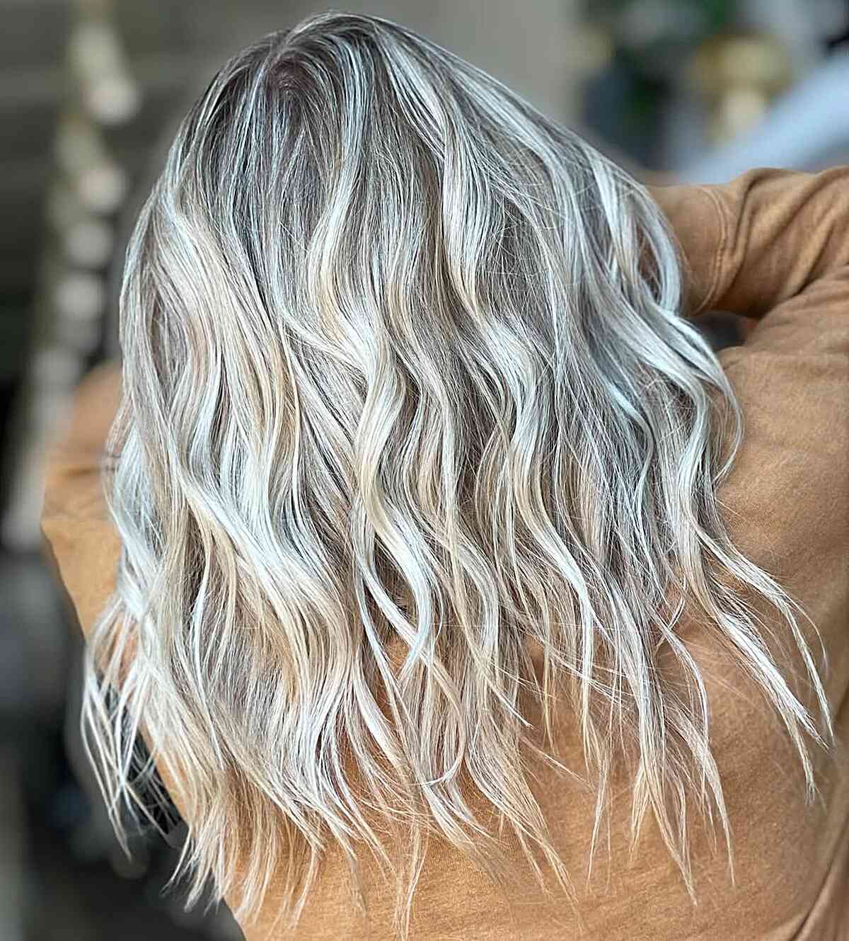 Platinum Blonde With Ash Undertones — Cool Winter Hair Colors