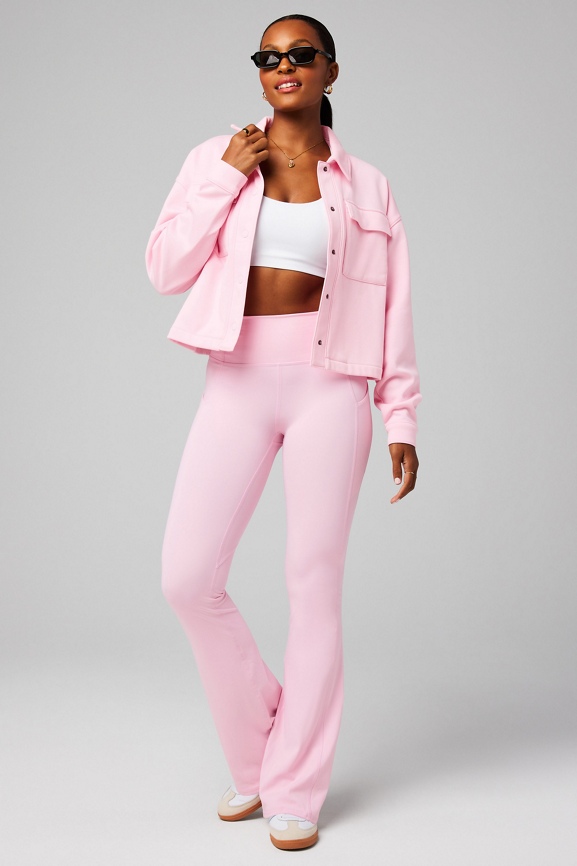 Monochromatic Pink Fleece Set Monochromatic Pink Fleece Set — Fleece Jacket Outfits
