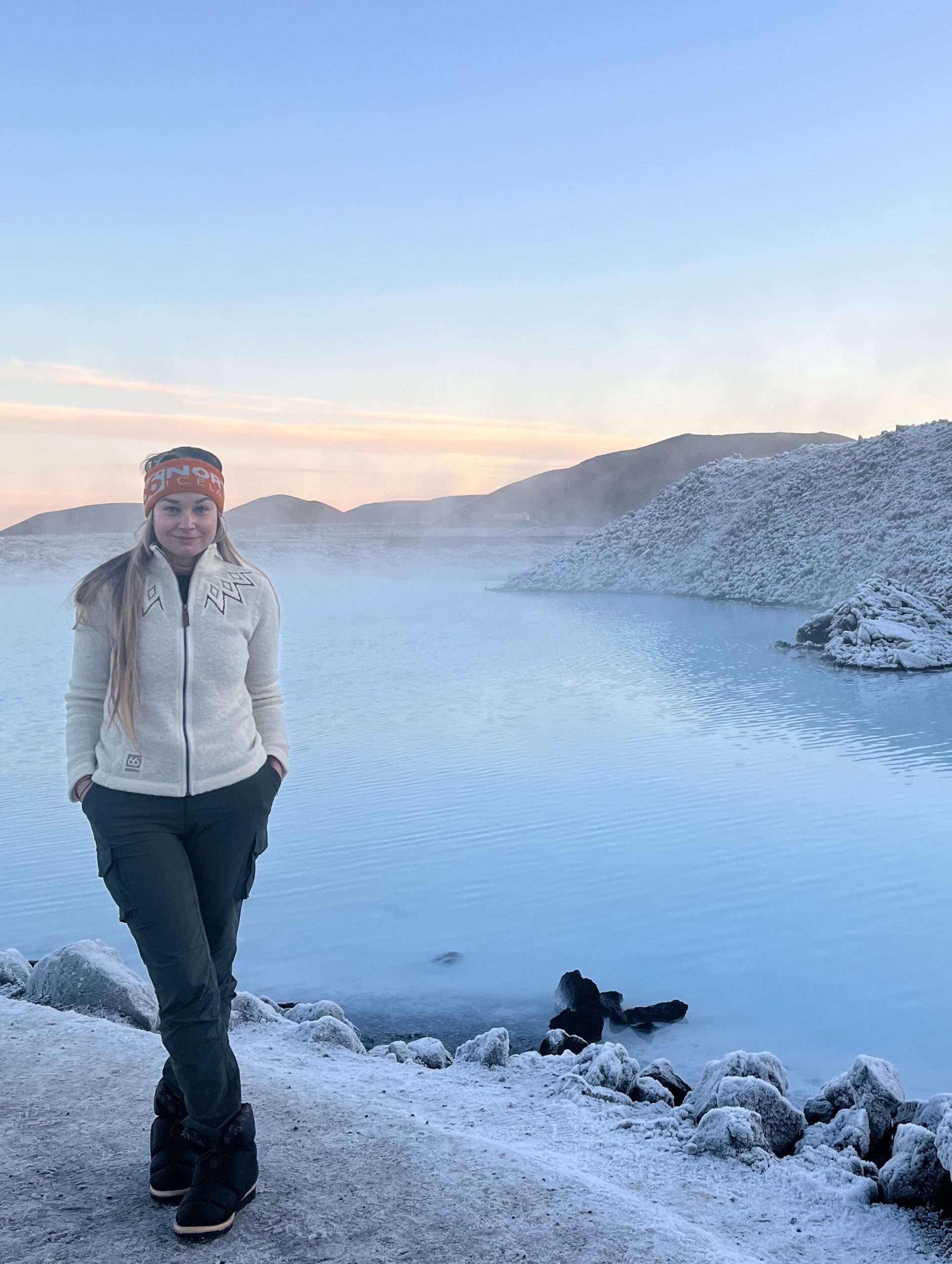 Nordic Pattern Fleece Jacket for Casual Exploration — Iceland Winter Outfits