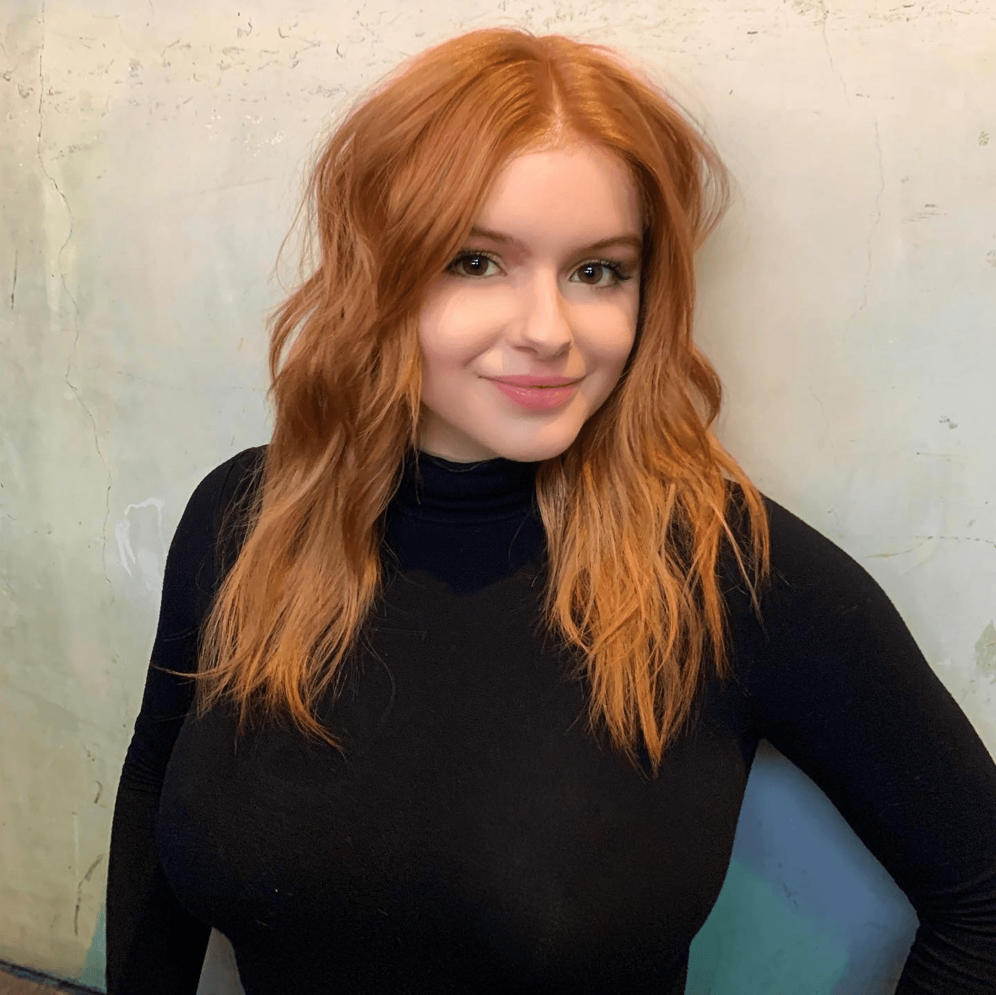Bright Copper Red Waves Bright Copper Red Waves — Winter Red Hair Colors