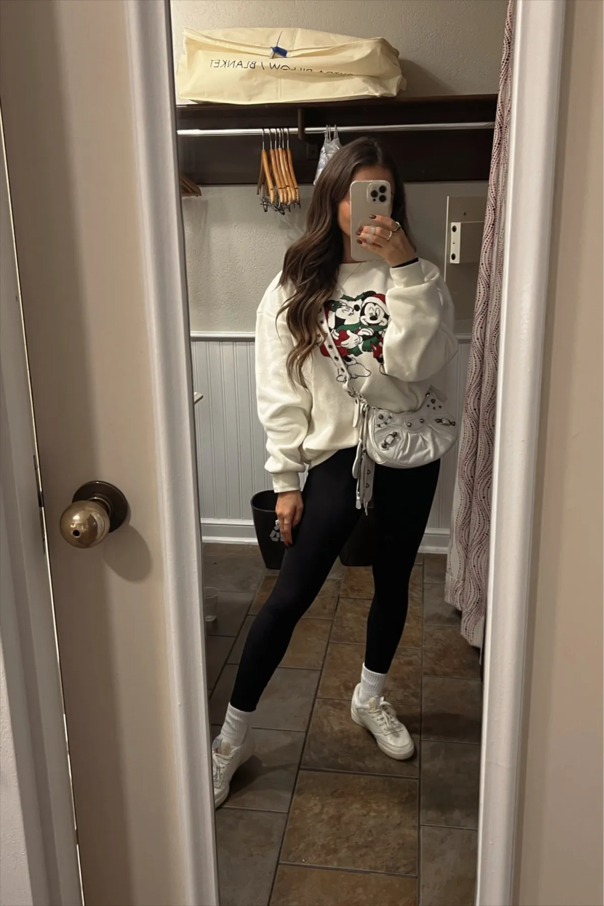 Mickey and Minnie Christmas Sweatshirt for Theme Park Casual Mickey and Minnie Christmas Sweatshirt for Theme Park Casual — Disney Winter Outfits