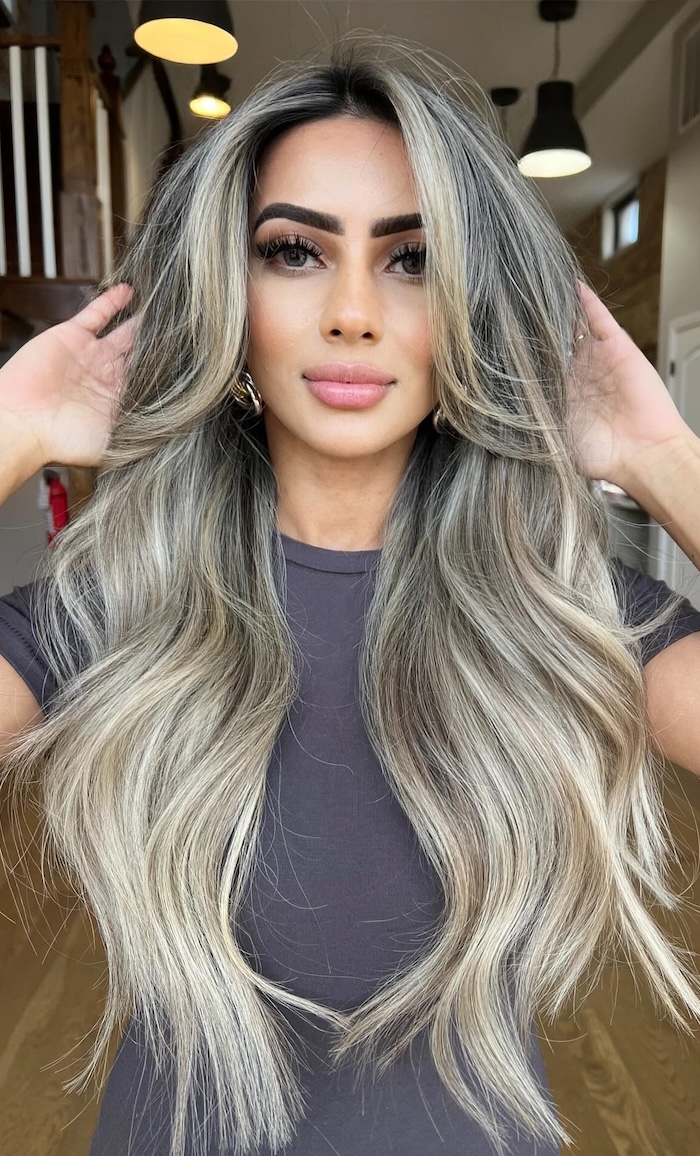 Cool Ash Blonde with Icy Dimension Cool Ash Blonde with Icy Dimension — Winter Hair Colors for Blondes