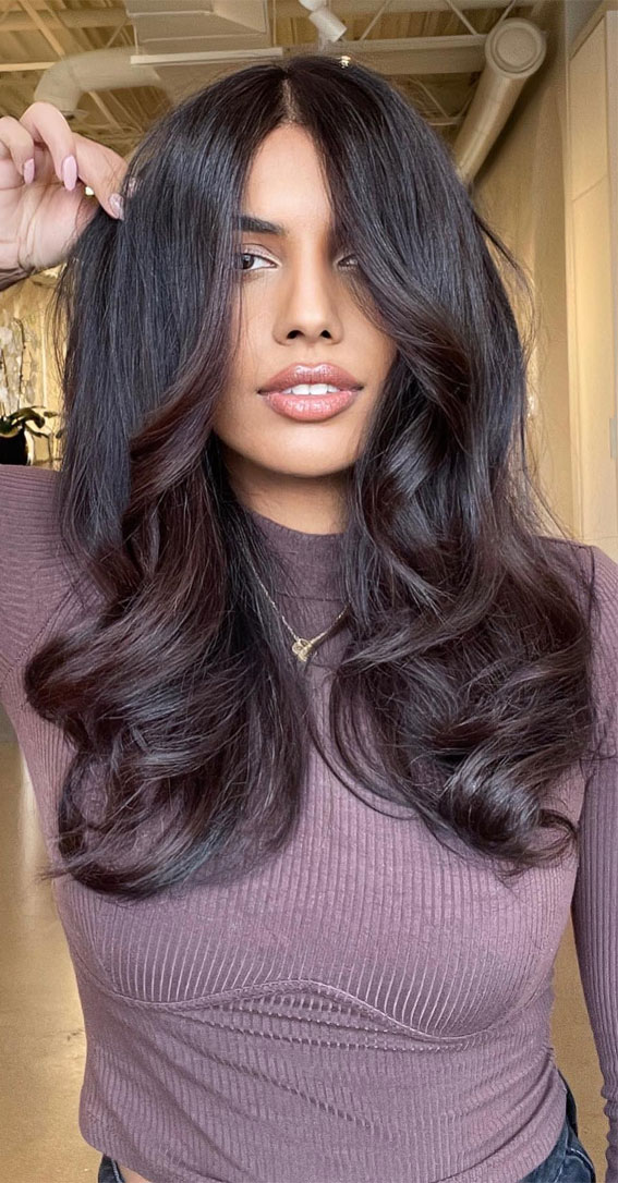 Wild Grape Mocha Tone — Dark Winter Hair Colors