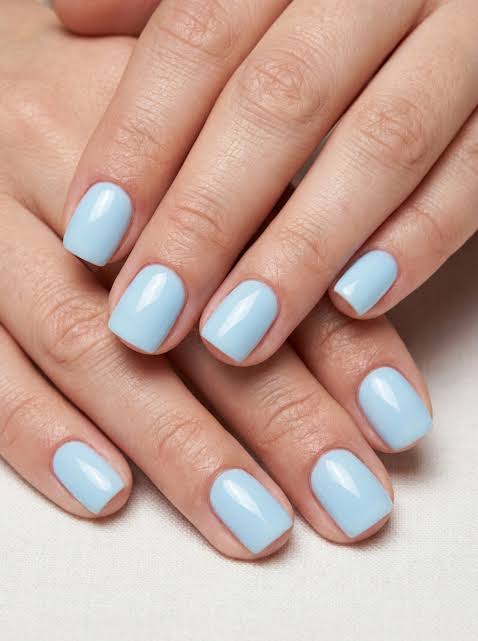 None Visual Idea None Visual Idea — Short Winter Nails