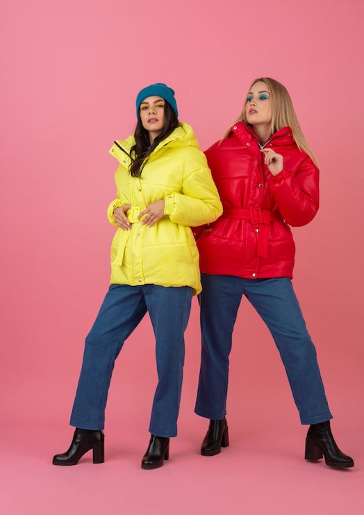 Belted Yellow Puffer Coat for a Bold Winter Statement Belted Yellow Puffer Coat for a Bold Winter Statement — Colorful Winter Outfits