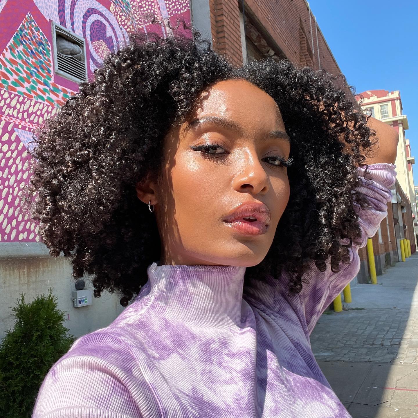 Textured Ash Blonde Shag — Winter Haircuts for Curly Hair