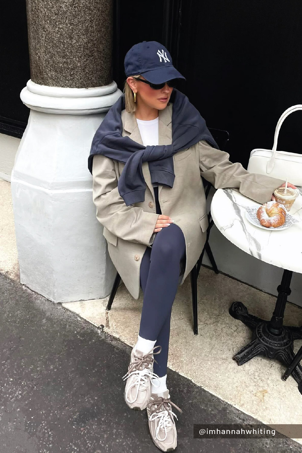 Oversized Blazer Adds Structure to Athleisure — Winter Athleisure Outfits