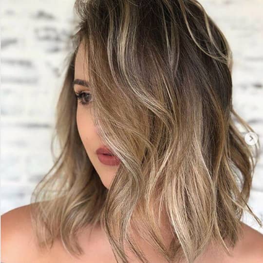 Ash Blonde With Dark Root Shadow — Cool Winter Hair Colors