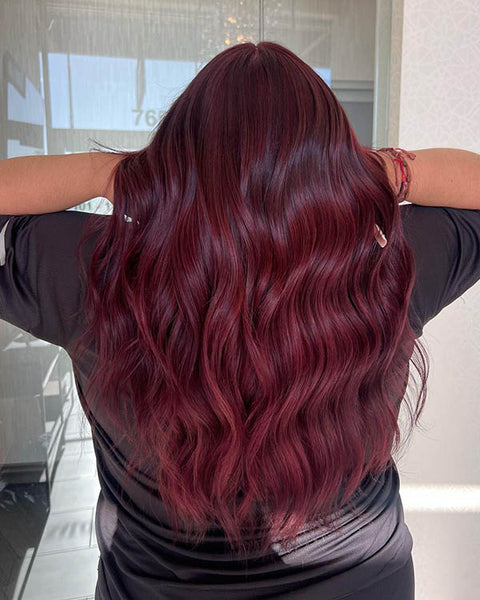Deep Mahogany with Burgundy Tones Deep Mahogany with Burgundy Tones — Mahogany Hair Color