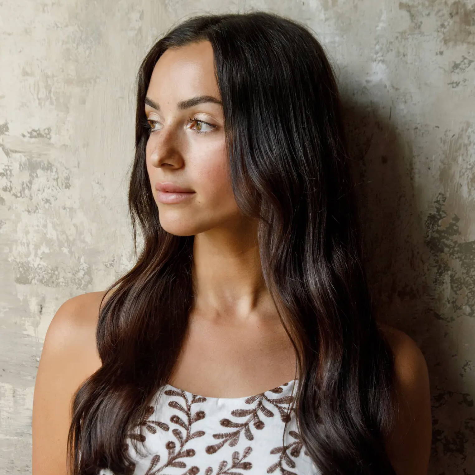 Deep Espresso Brown — Winter Hair Colors for Olive Skin