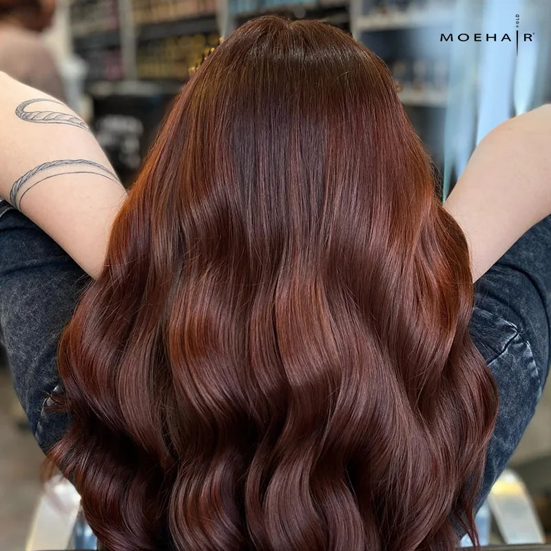 Rich Mahogany with Red and Brown Undertones Rich Mahogany with Red and Brown Undertones — Mahogany Hair Color
