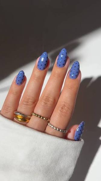 Light Blue French Tips on Sheer Pink Light Blue French Tips on Sheer Pink — blue nail inspo