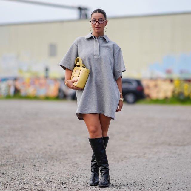 Street Style Outfit Idea — Riding Boots Outfits