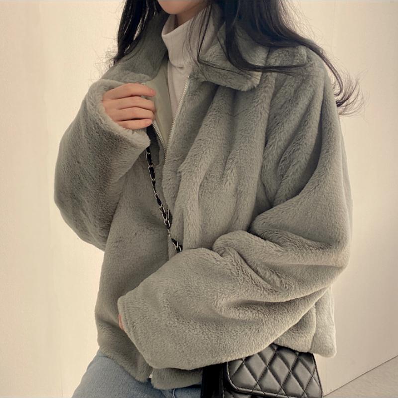 Textured Faux Fur Jacket and Turtleneck for Elevated Casual Textured Faux Fur Jacket and Turtleneck for Elevated Casual — Aesthetic Winter Outfits