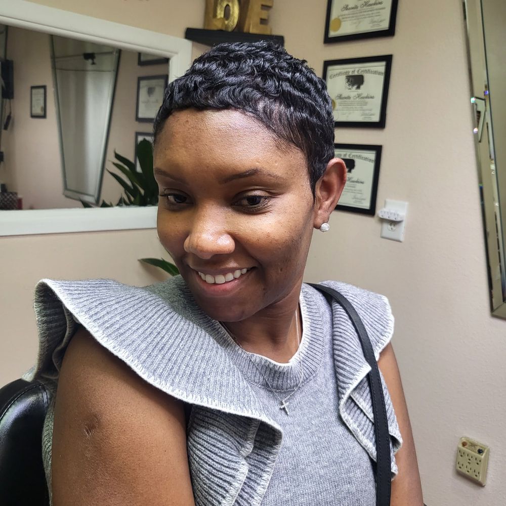 Wavy Black Pixie With Side Swept Bangs Wavy Black Pixie With Side Swept Bangs — Winter Pixie Haircuts