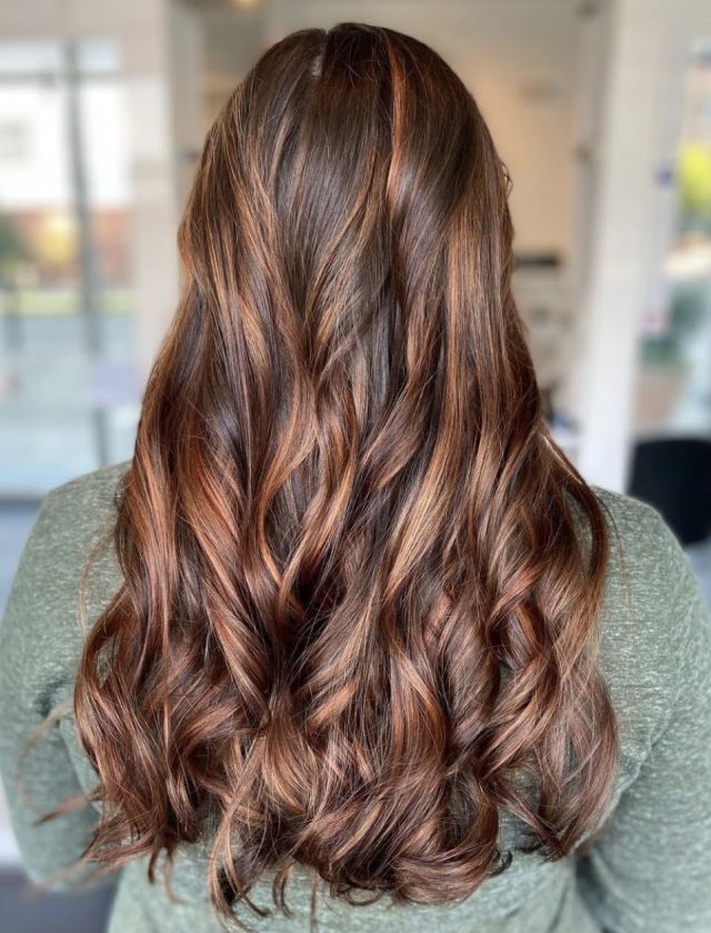 Medium Brown With Golden Undertones — Cinnamon Brown Hair