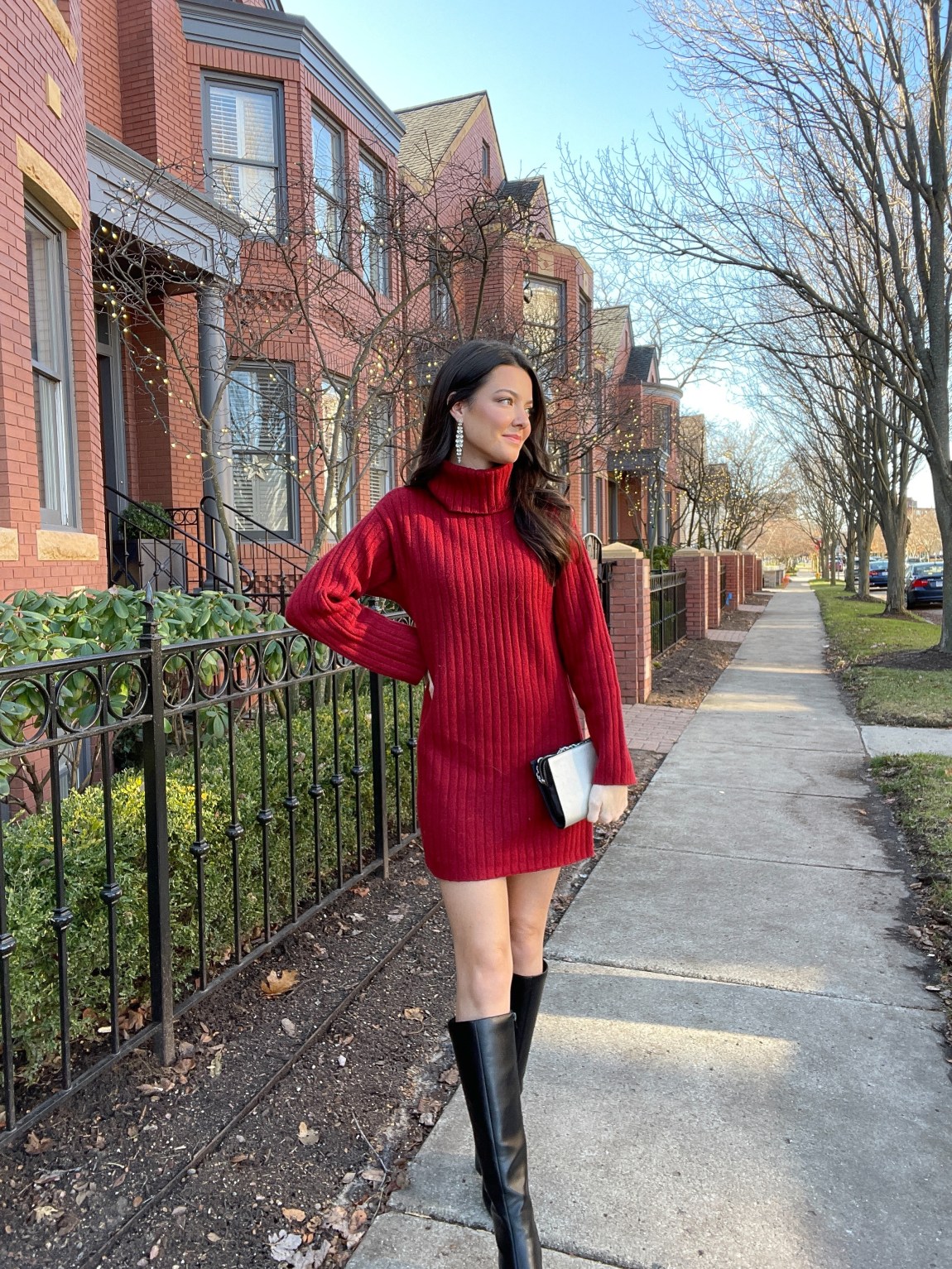 Winter Party Casual Holiday Gathering Outfit Idea Winter Party Casual Holiday Gathering Outfit Idea — Winter Party Outfits