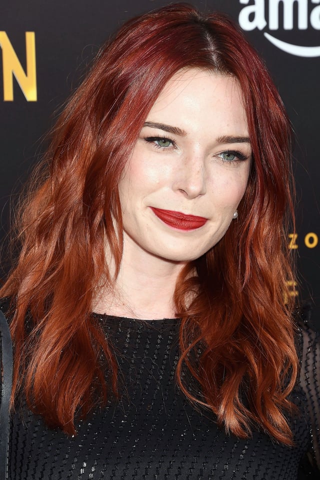 Mid-Back Uniform Vibrant Copper Red — Winter Hair Colors for Redheads