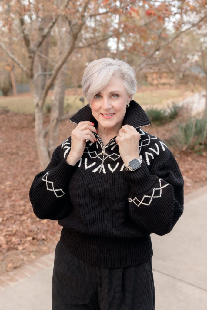 Fair Isle Knit for Cozy Winter Style Fair Isle Knit for Cozy Winter Style — Winter Outfits for Women Over 50