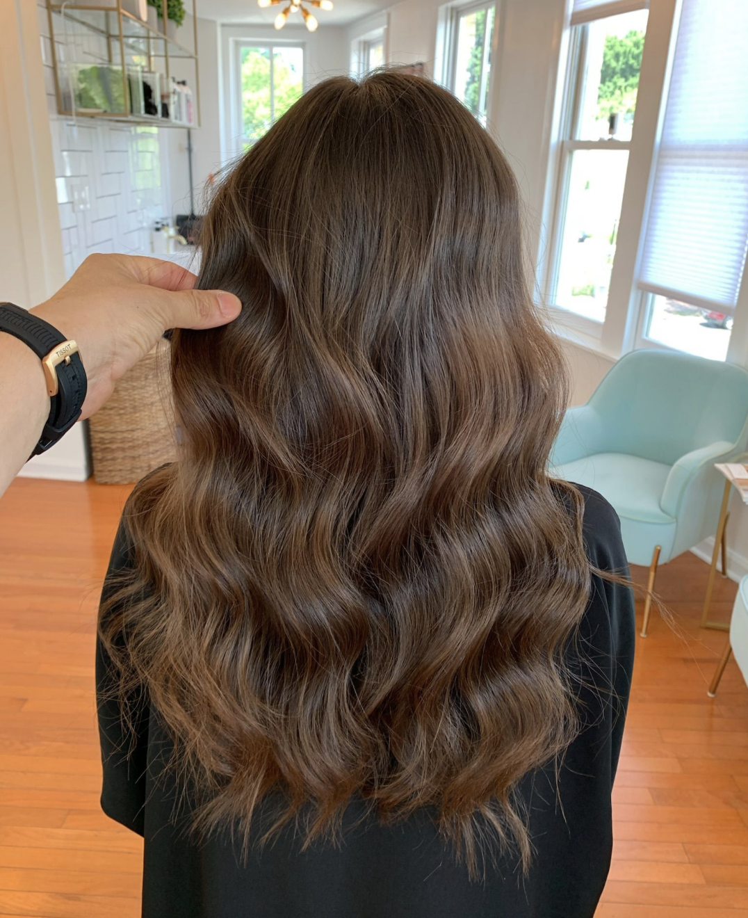 Dark Brown With Lighter Brown Highlights Dark Brown With Lighter Brown Highlights — Winter Hair Colors for Brunettes