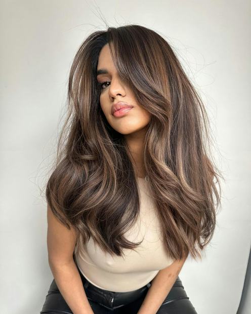 Rich Deep Dark Brown Rich Deep Dark Brown — Low Maintenance Winter Hair Colors