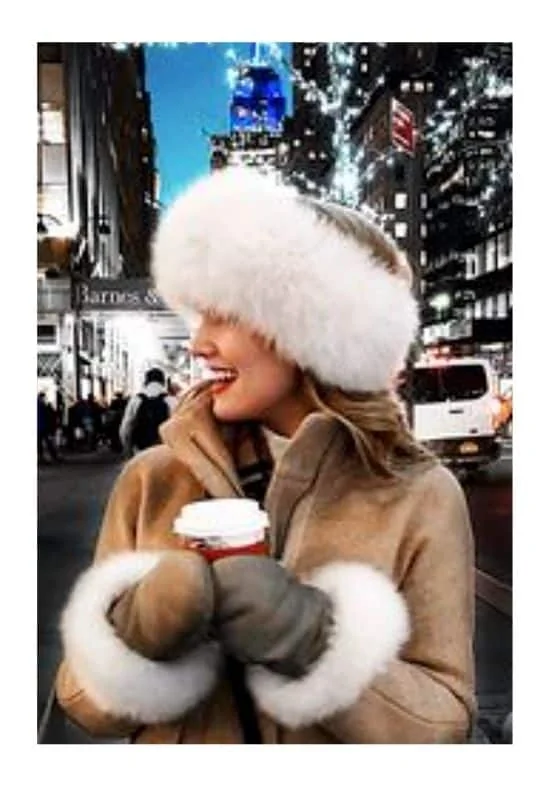 Winter Casual Outfit Idea — Fur Hat Outfits