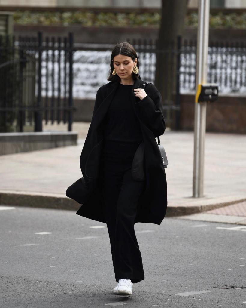 All-Black Outfit with White Sneakers All-Black Outfit with White Sneakers — Old Money Winter Outfits