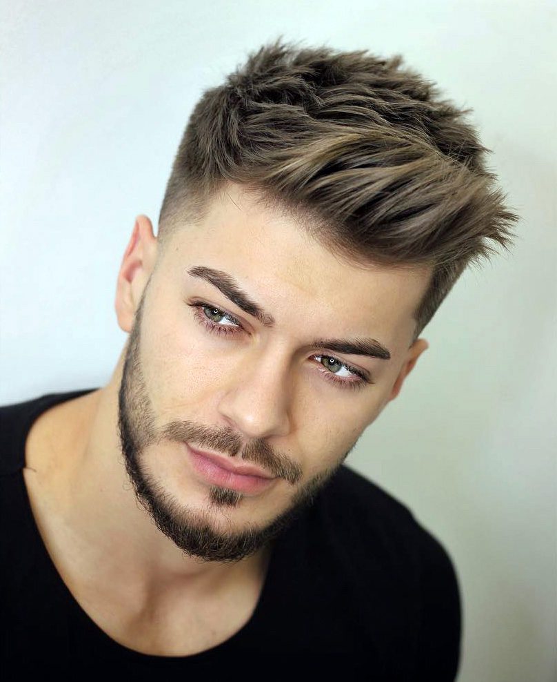 Textured Quiff Swept Forward Textured Quiff Swept Forward — Winter Haircuts for Men