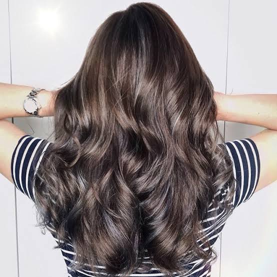 Deep Mushroom Brown With Cool Highlights — Mushroom Brown Hair