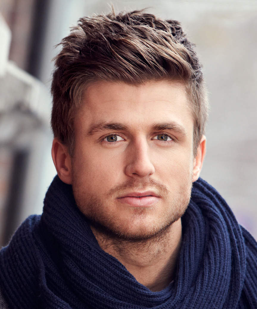 Textured Dark Brown Quiff Textured Dark Brown Quiff — Winter Haircuts for Men