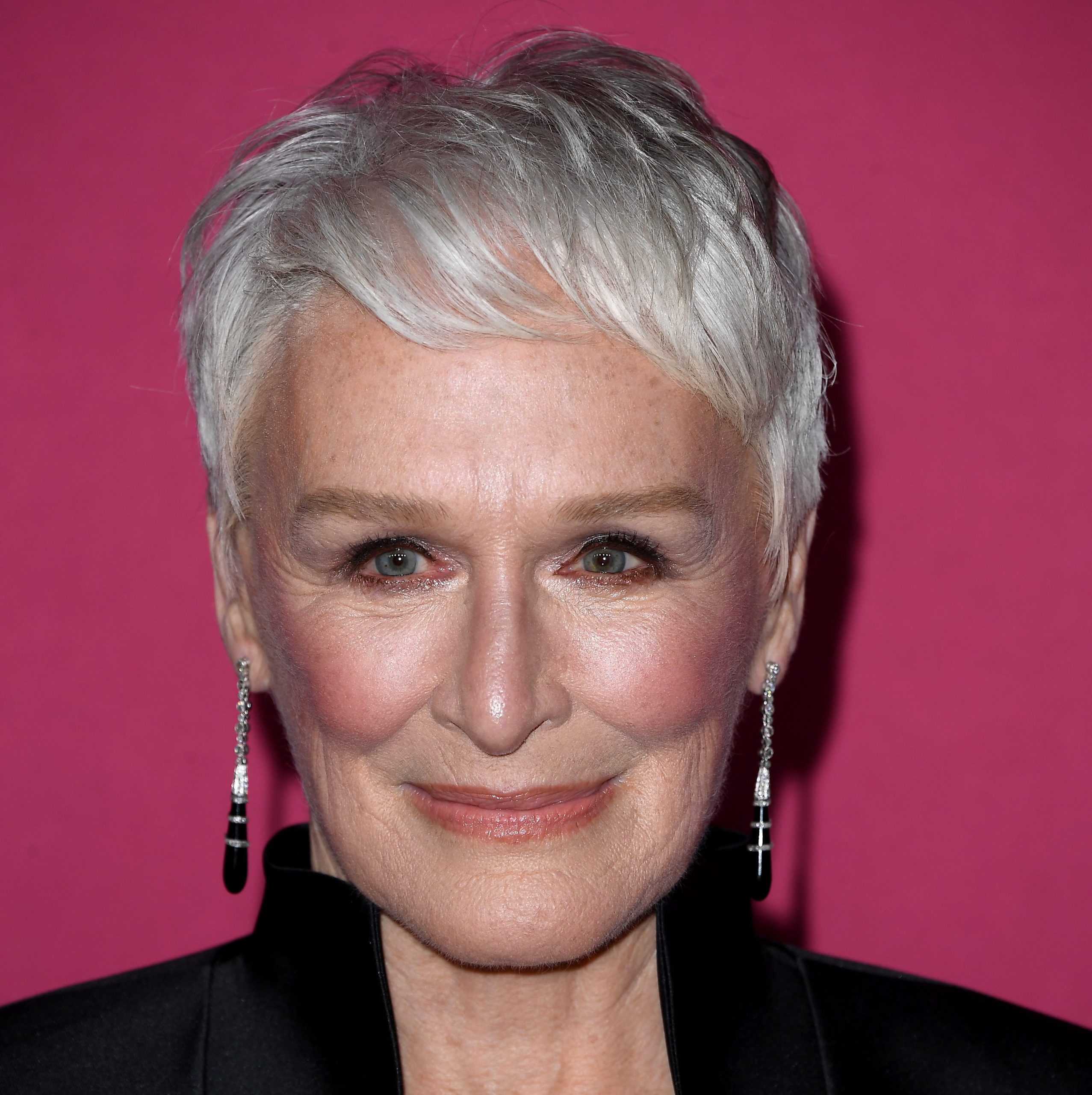 Striking Silver Grey Pixie — Winter Hair Colors for Women Over 60