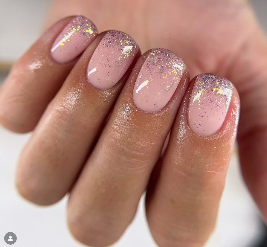 Winter Nail Designs with Glitter | Glitter manicure |eNails – Enails.eu