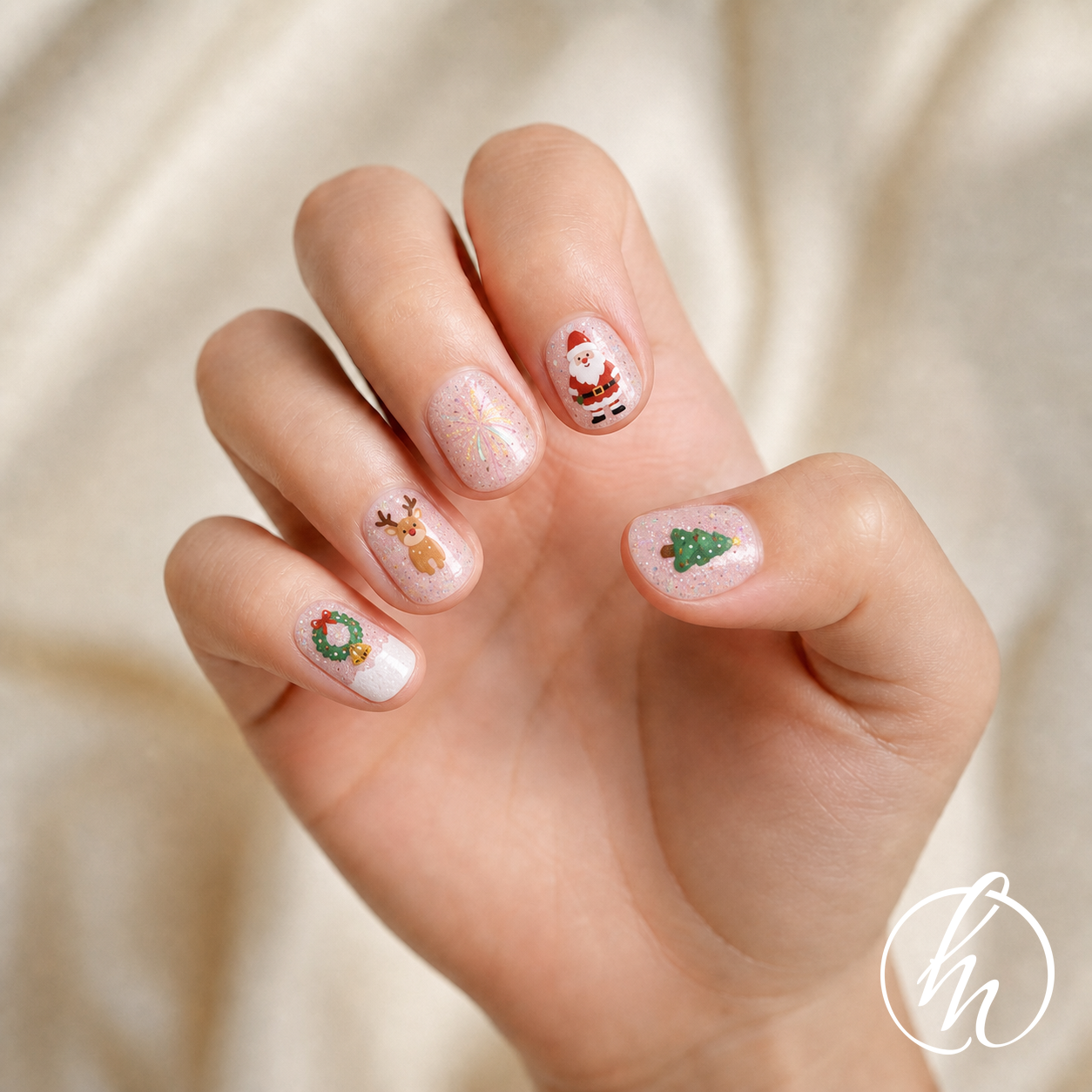 Festive Holiday Decal Wraps Festive Holiday Decal Wraps — Winter Nails for Kids