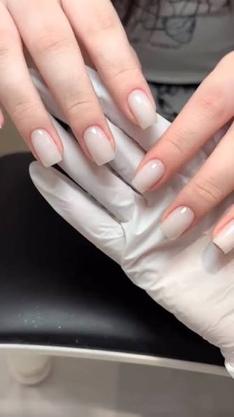 Milky White Sheer Pink Nail Design Milky White Sheer Pink Nail Design — neutral nail colors