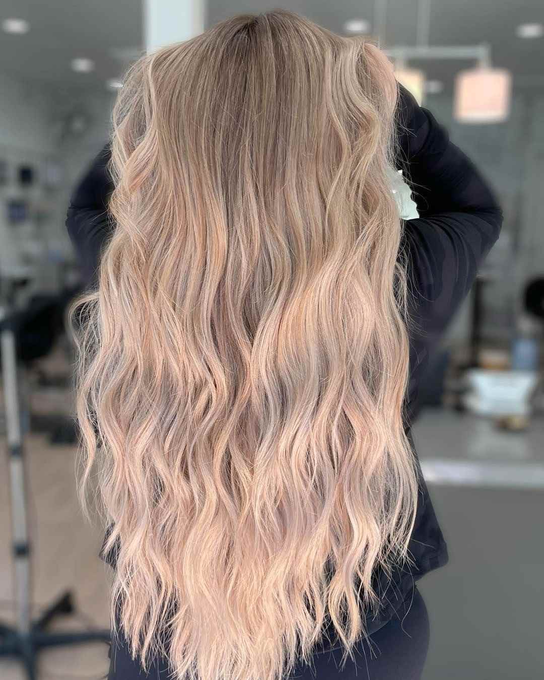 Mid-Back Ash Blonde with Platinum Highlights Mid-Back Ash Blonde with Platinum Highlights — Winter Hair Colors for Blondes