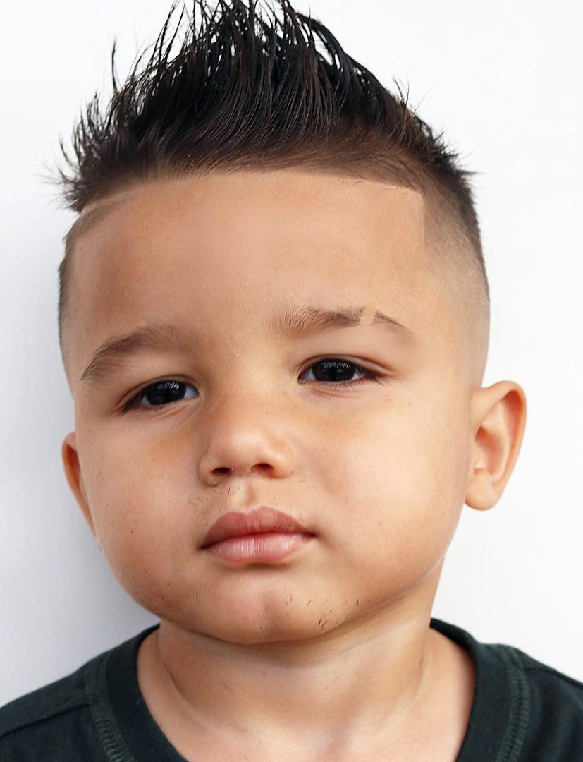 Mohawk With Fade Mohawk With Fade — Winter Haircuts for Boys