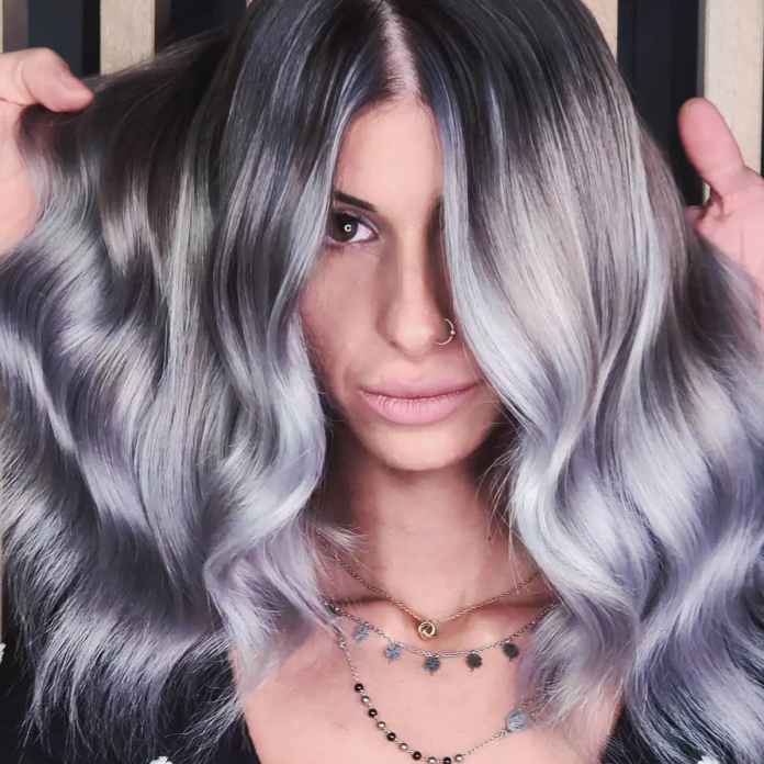 Dark Brown To Ash Blonde Ombre Dark Brown to Ash Blonde Collarbone Waves Dark Brown To Ash Blonde Ombre Dark Brown to Ash Blonde Collarbone Waves — Winter Ombre Hair