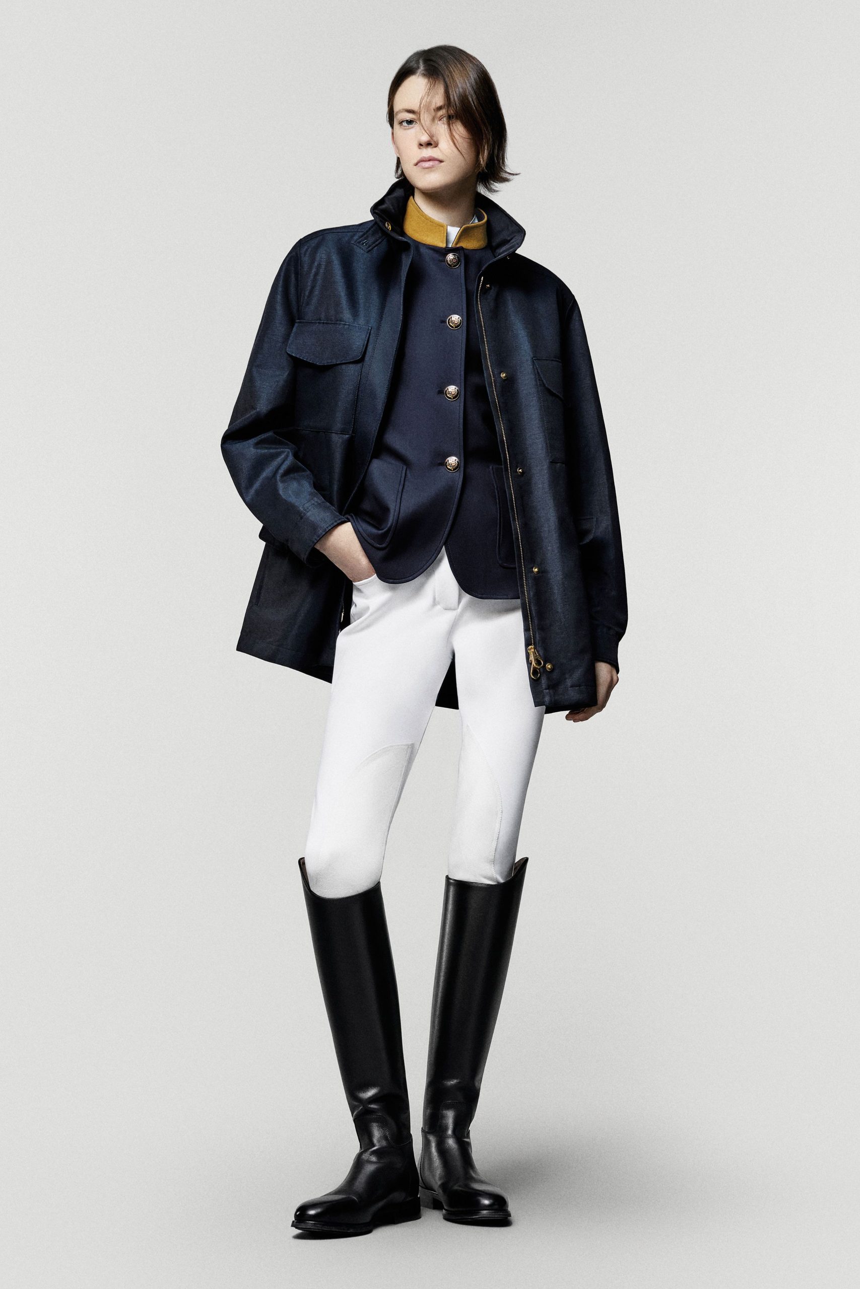 Equestrian Formal Outfit Idea — Riding Boots Outfits