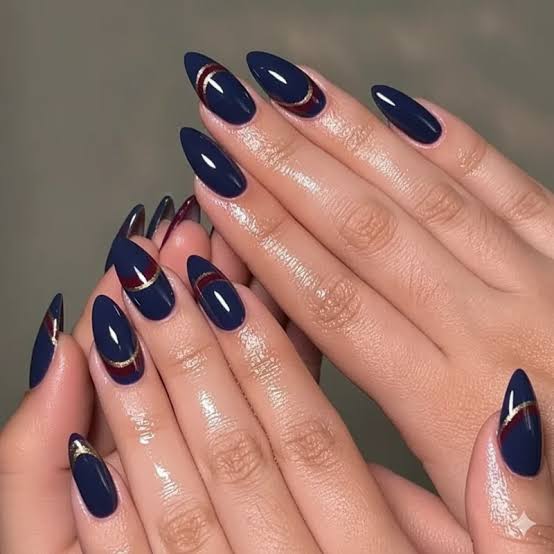 Animal Print and French Tip Stilettos Animal Print and French Tip Stilettos — Fall to Winter Nails